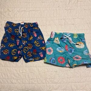 Kids Food Themed Swim Trunks 3T
